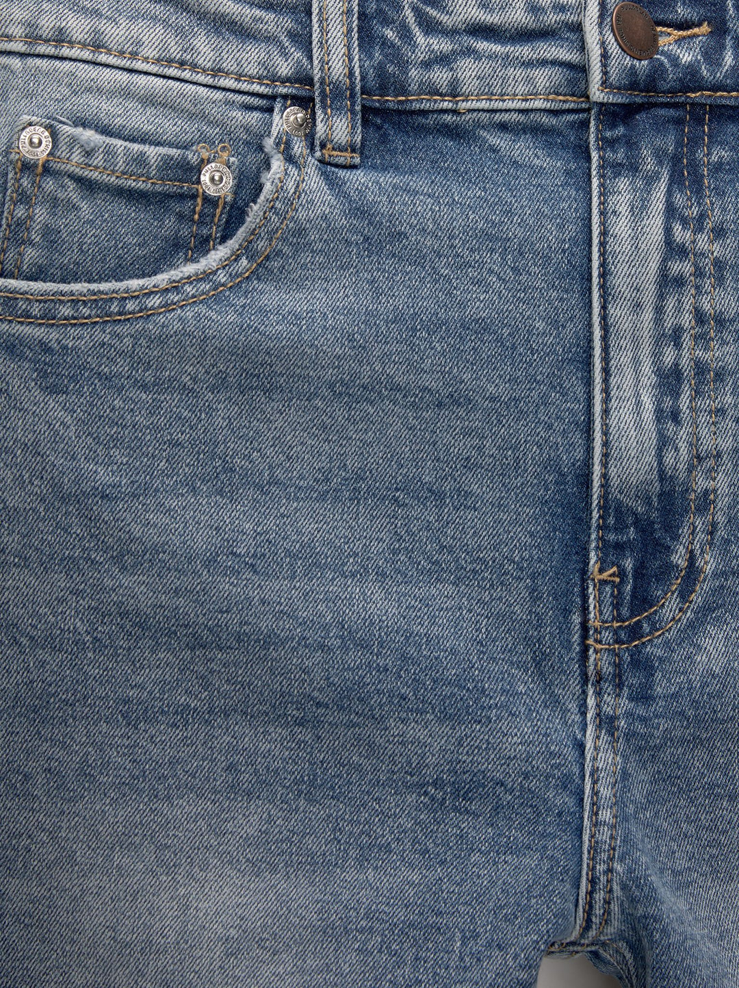 Moudda PULL & BEAR - Pantalon Mom Confort Bleu Moyen - Tunisie 4