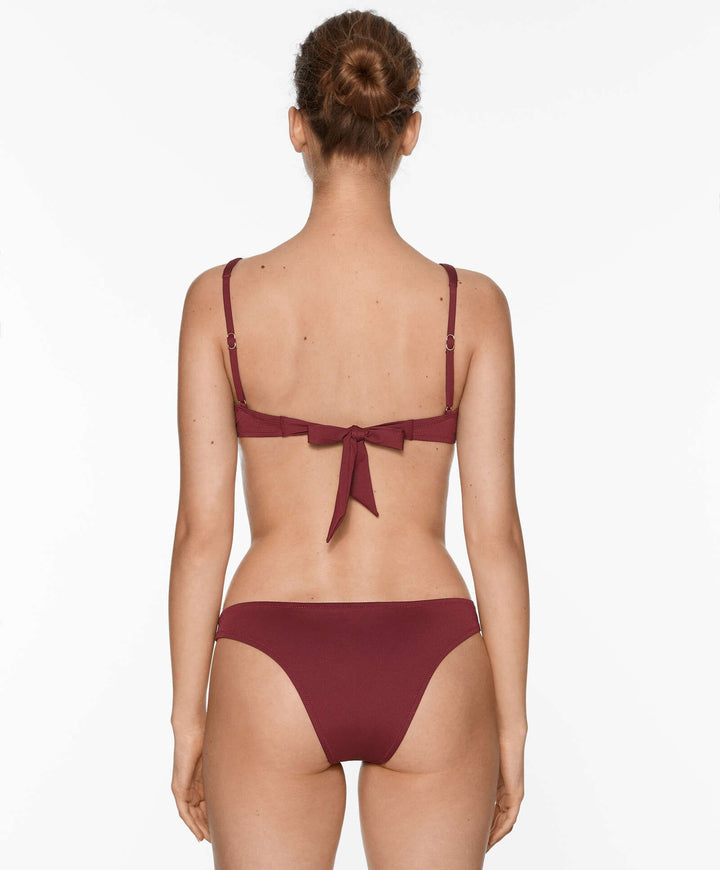 Moudda Oysho - Culotte Halter Mousse Extra Sans Armatures Halter avec Détail Armatures - Tunisie 6