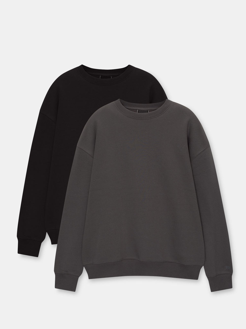 Moudda PULL & BEAR - Multipack Col Rond Noir + Anthra - Tunisie 2