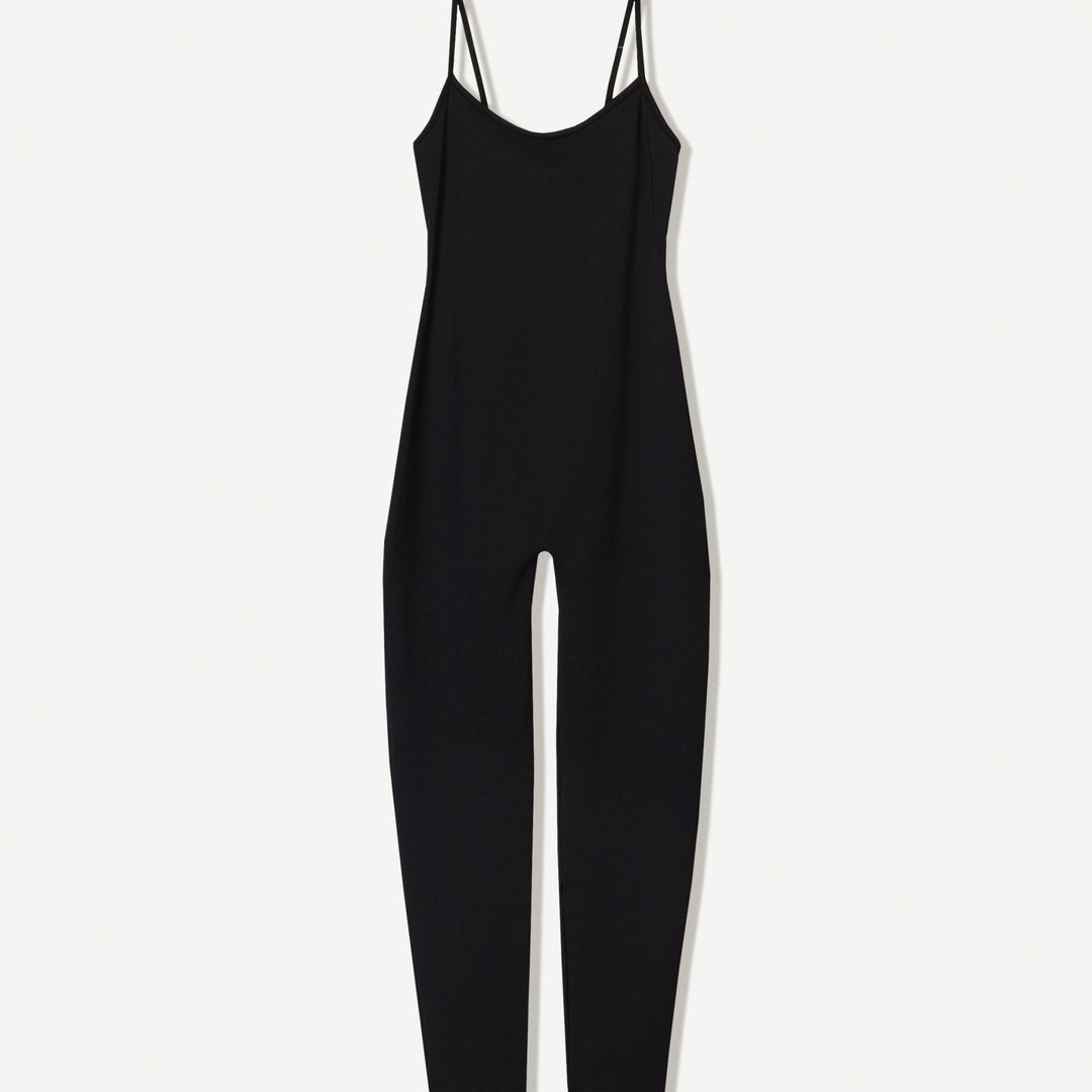 Moudda BERSHKA - Combinaison Bretelles Polyamide - Faux Seamless - Tunisie 1