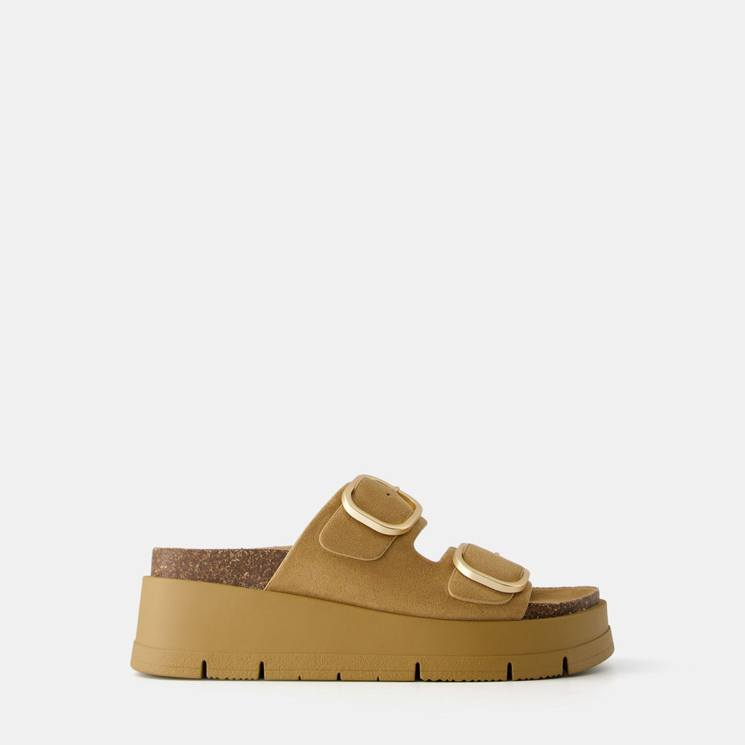 Moudda BERSHKA - Sandales compensées boucles - Tunisie 1