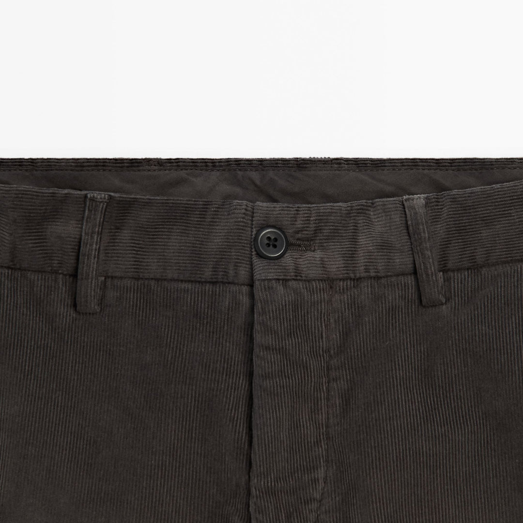 Moudda Massimo Dutti - Pantalon chino velours côtelé couleurs coupe slim - Tunisie 4