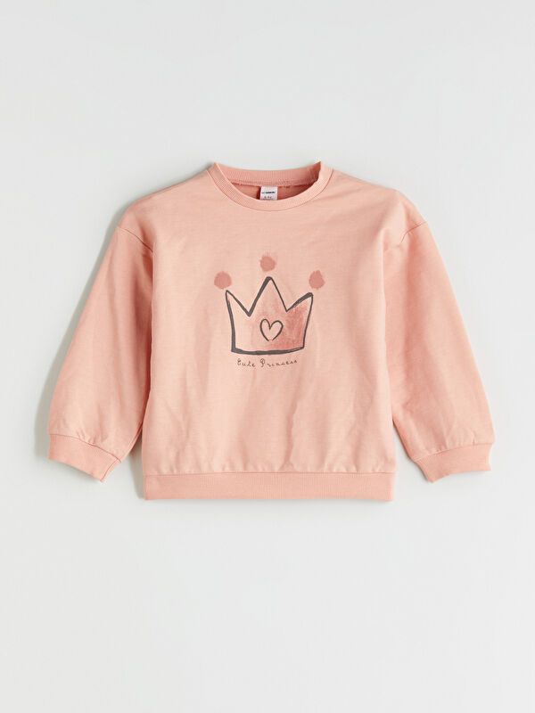 Moudda LC Waikiki - Pack sweatshirt jersey Fille Corail clair - Tunisie 5