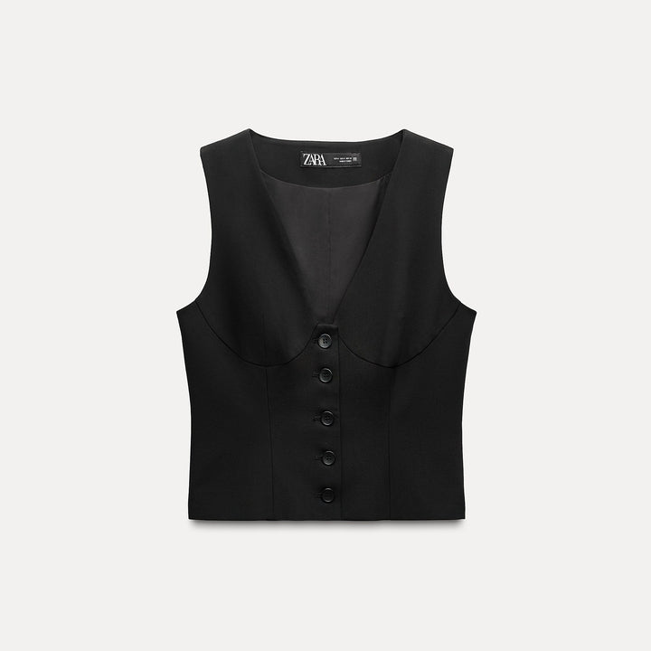 Moudda ZARA - Ensemble gilet boutonné à motifs - Tunisie 2
