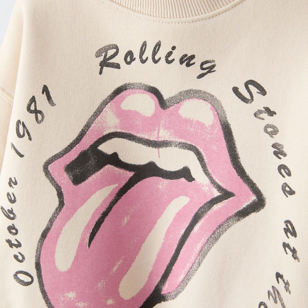 Moudda ZARA - Sweat Rolling Stones pour enfant - Tunisie 3