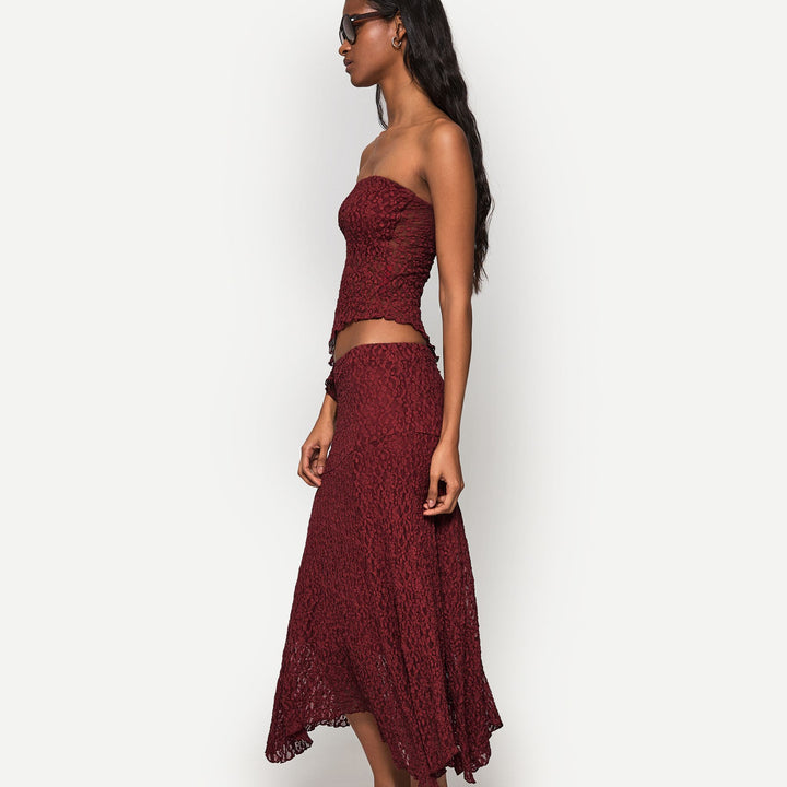 Moudda BERSHKA - Jupe Midi - Dentelle - Tunisie 1
