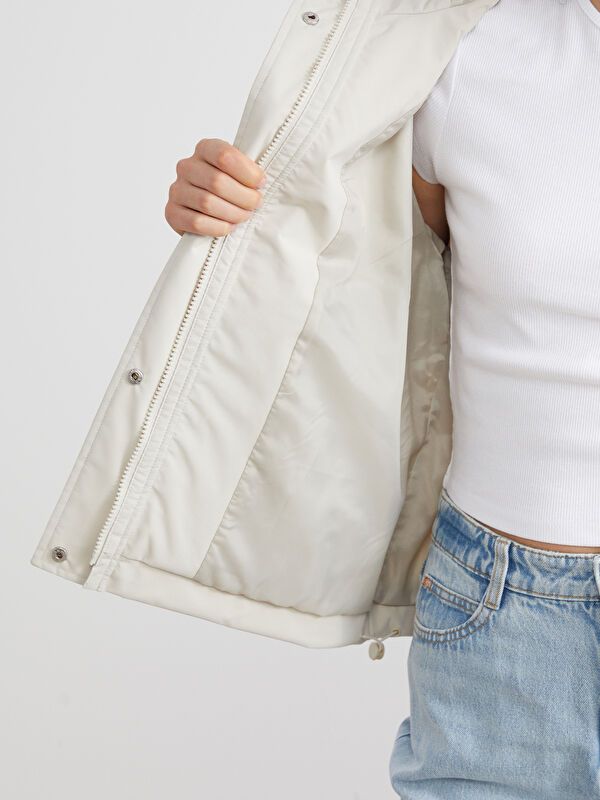 Moudda LC Waikiki - Veste légère Femme Beige clair - Tunisie 3