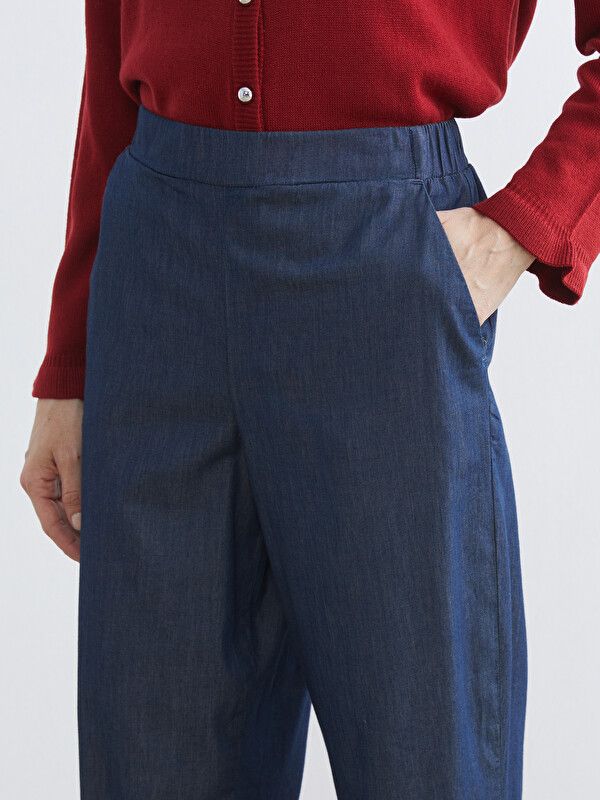 Moudda LC Waikiki - Pantalon en jean pour Femme couleur Indigo - Tunisie 3