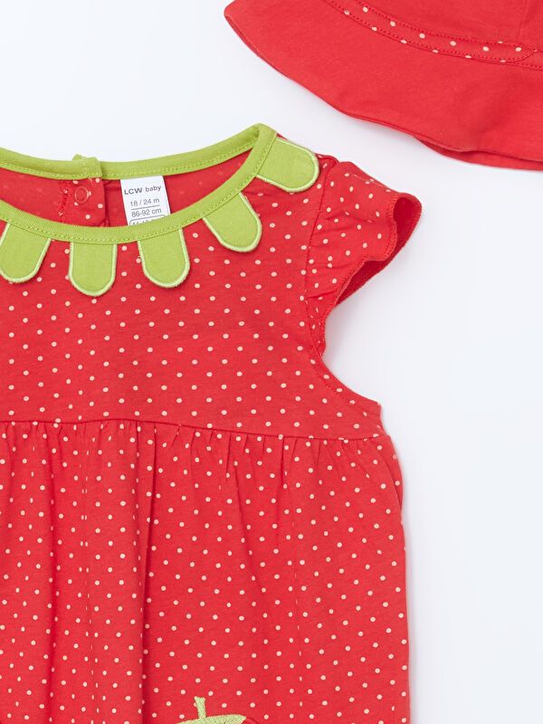 Moudda LC Waikiki - Combinaison bébé manches courtes en jersey pour Fille - Tunisie 2
