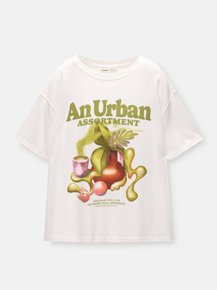 Moudda PULL & BEAR - Body Graphique Illustration Unréel - Tunisie 5