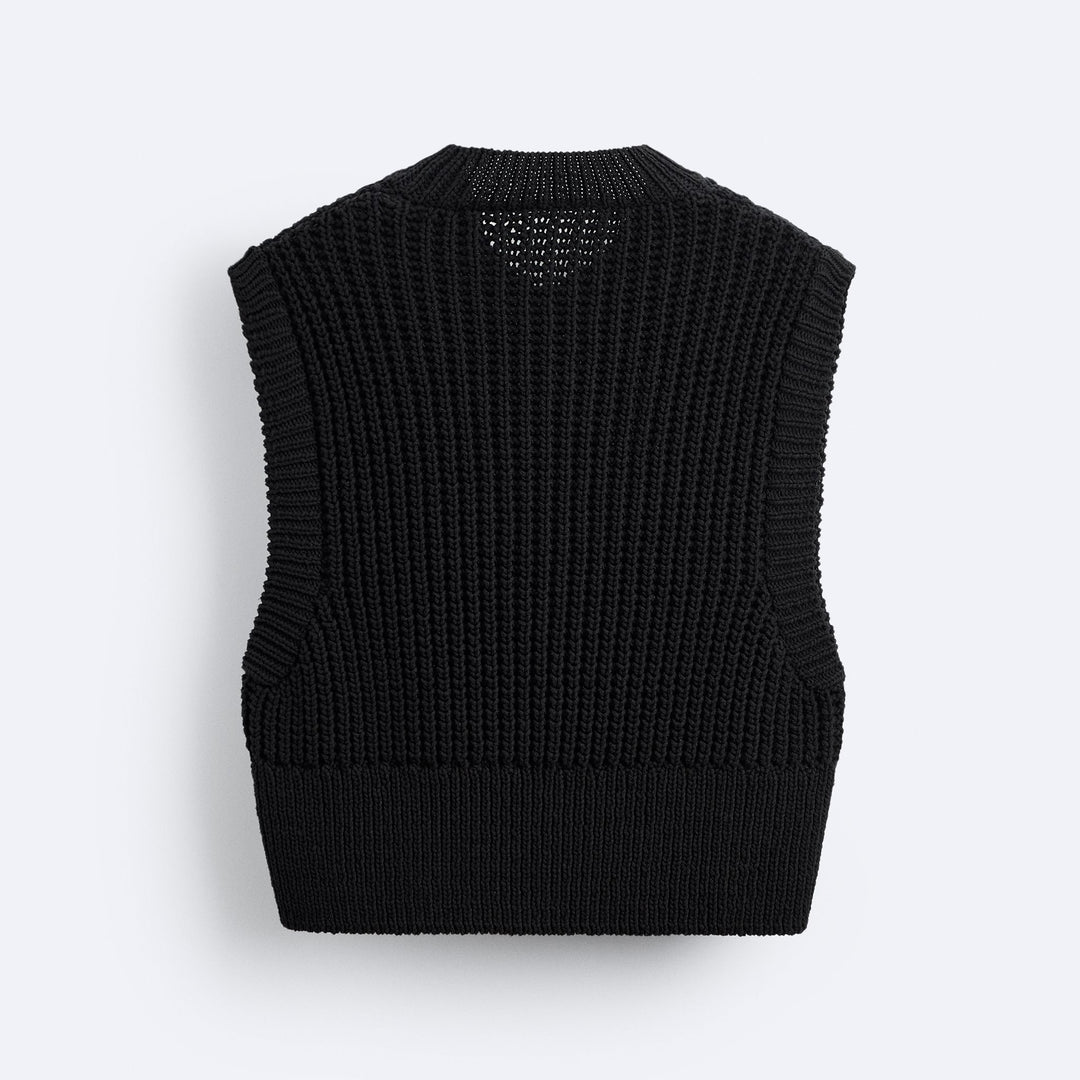 Moudda ZARA - Knitted Vest - Tunisie 3