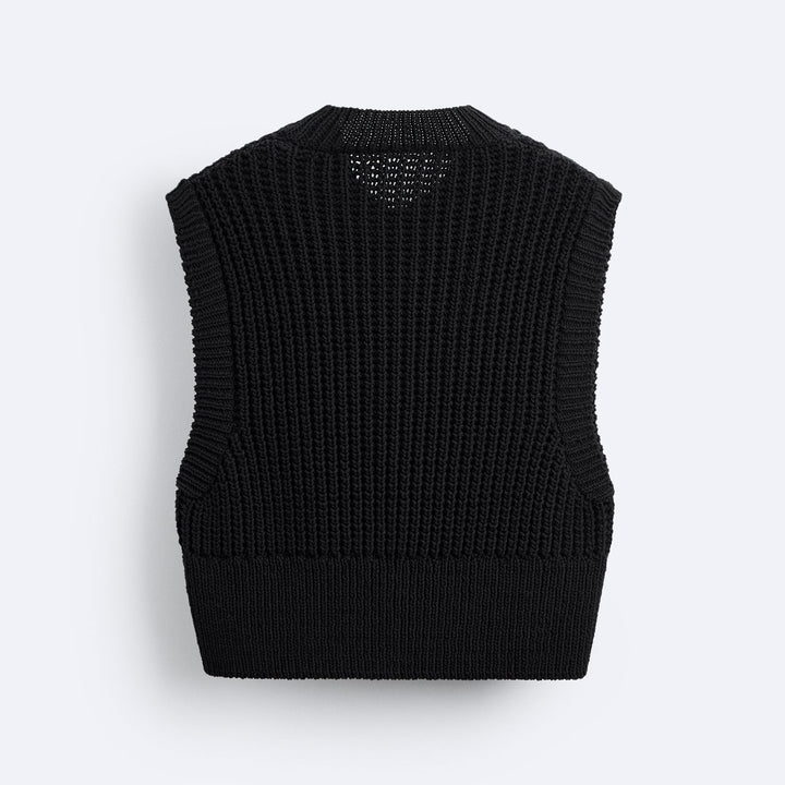 Moudda ZARA - Knitted Vest - Tunisie 3