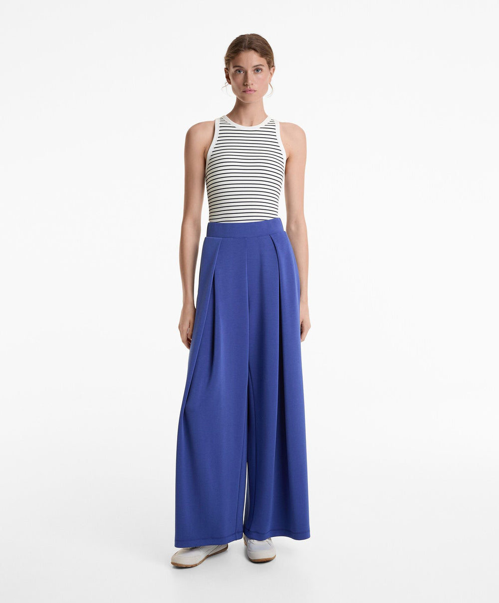 Moudda Oysho - Pantalon Long Wide - Modal Premium - Tunisie 2