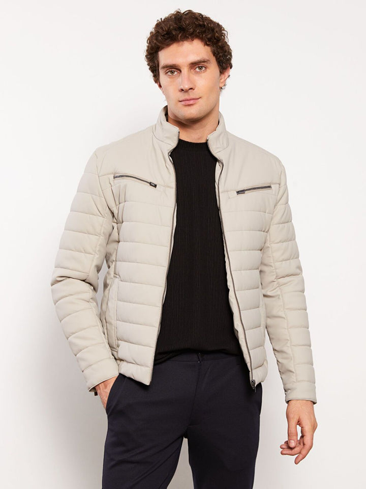 Moudda LC Waikiki - Manteau d'hiver en similicuir pour Homme - Tunisie 3