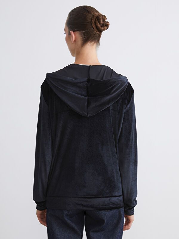 Moudda LC Waikiki - Cardigan jersey Femme Noir - Tunisie 4