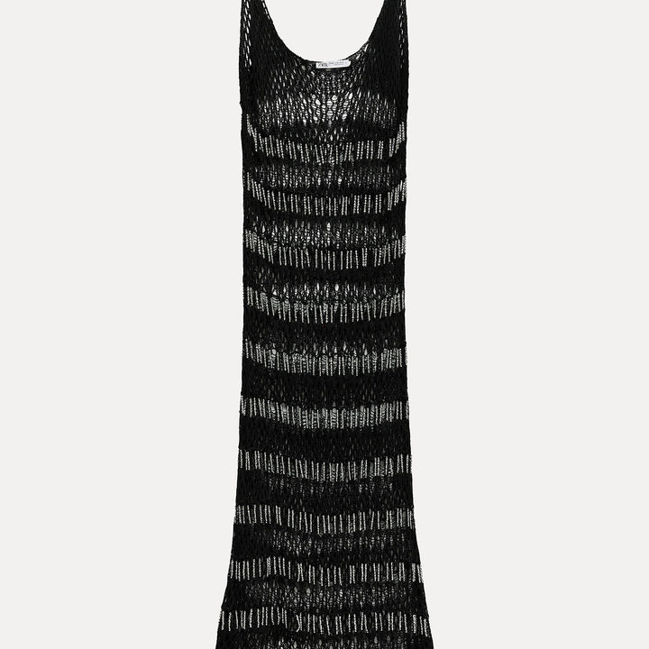 Moudda ZARA - Robe Midi en Résille à Strass - Tunisie 1