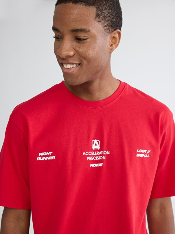 Moudda LC Waikiki - T-shirt imprimé manches courtes en jersey pour Homme - Tunisie 1