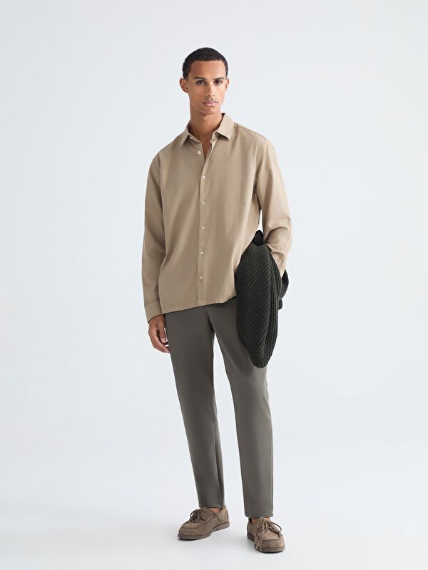 Moudda LC Waikiki - Chemise manches longues en tissu pour Homme - Tunisie 2