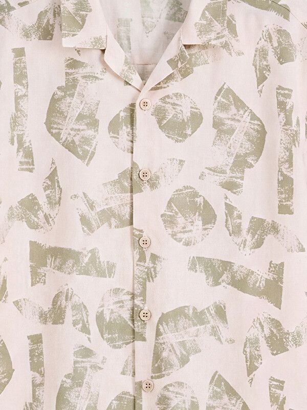 Moudda LC Waikiki - Chemise manches courtes en tissu pour Garçon couleur Vert kaki imprimé - Tunisie 3