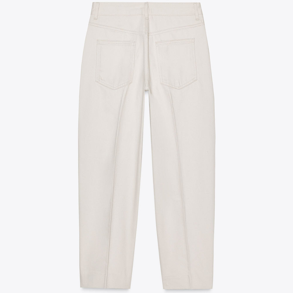 Moudda ZARA - Pantalon Fuselé - Écru - Tunisie 2
