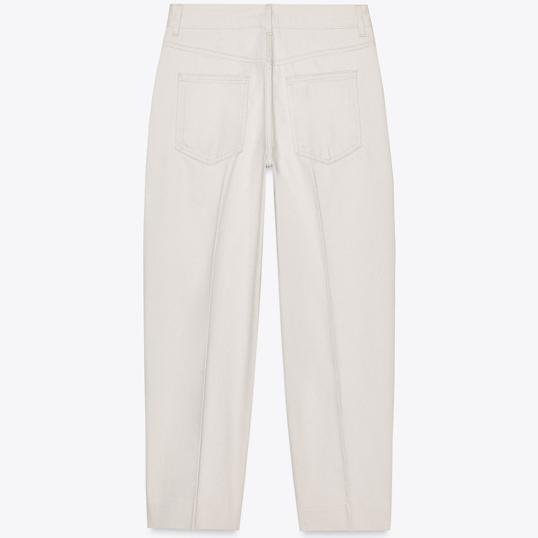 Moudda ZARA - Pantalon Fuselé - Écru - Tunisie 2