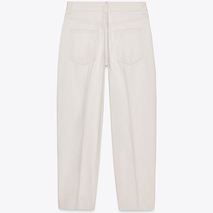 Moudda ZARA - Pantalon Fuselé - Écru - Tunisie 2