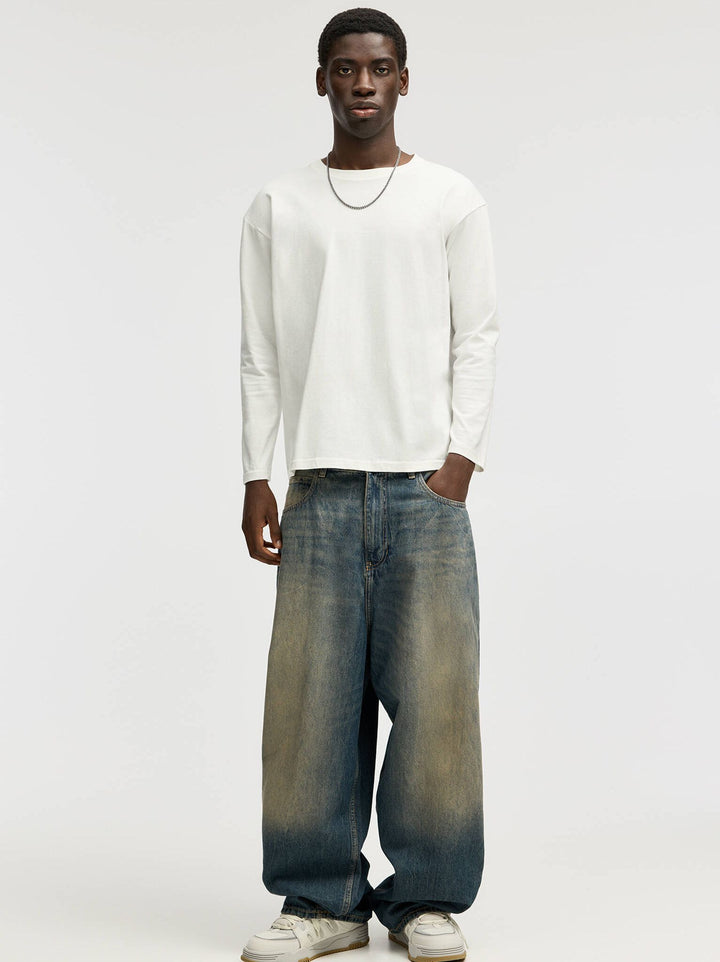 Moudda PULL & BEAR - Pantalon Denim Super Baggy - Tunisie 2
