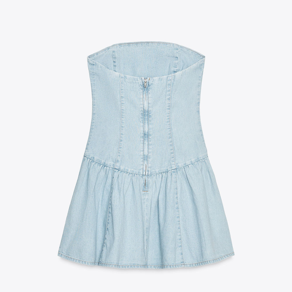 Moudda ZARA - Robe Courte Bandeau - Volume - Tunisie 2
