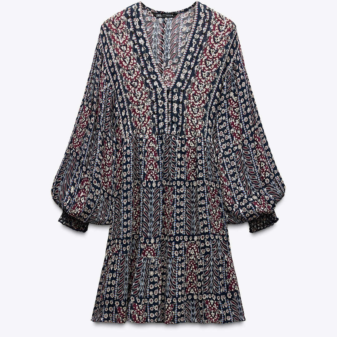 Moudda ZARA - Robe Courte - Fil Métallisé & Paillettes - Tunisie 1