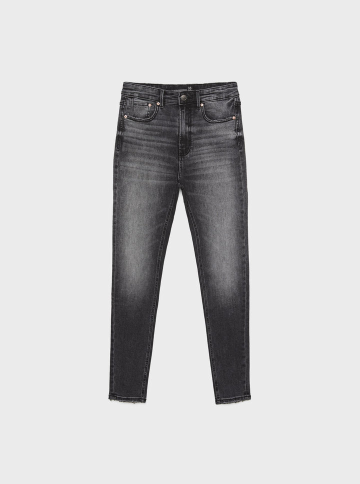 Moudda STRADIVARIUS - Jean Taille Haute 20% Coton Biologique - Tunisie 3