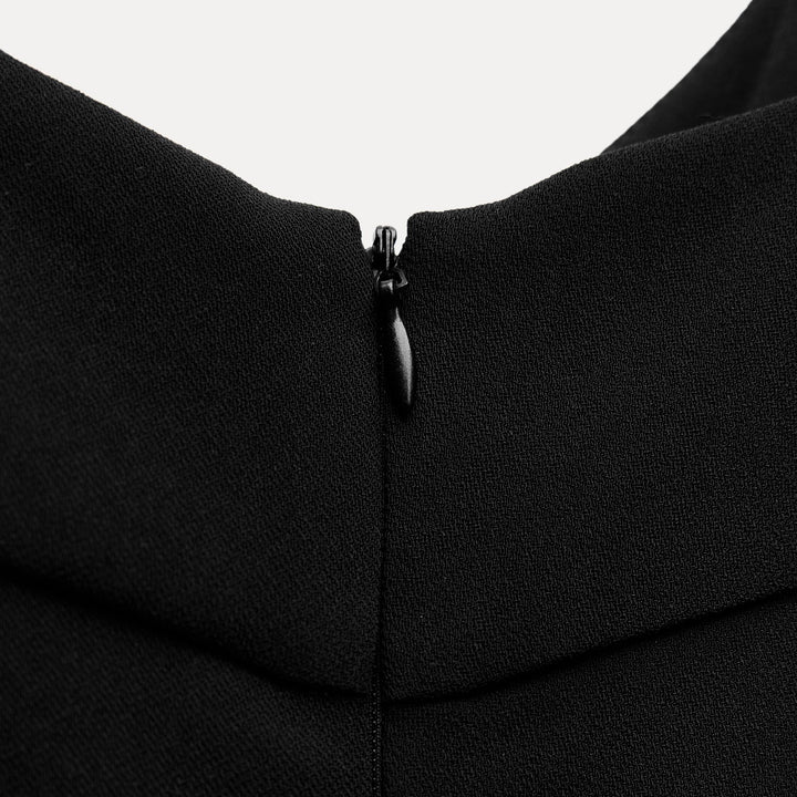 Moudda ZARA - Combinaison longue pli creux central ceinture boucle dorée - Tunisie 5