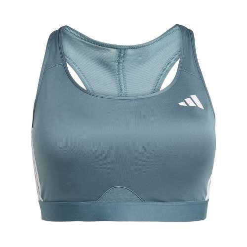 Moudda Adidas - Brassière d’entraînement à 3 bandes Powerreact avec soutien moyen - Tunisie 1