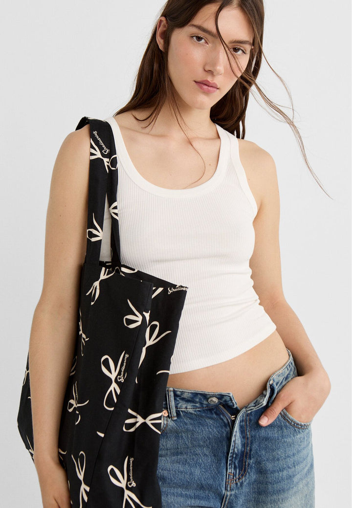 Moudda STRADIVARIUS - Sac en Maille avec Nœuds - Tunisie 5