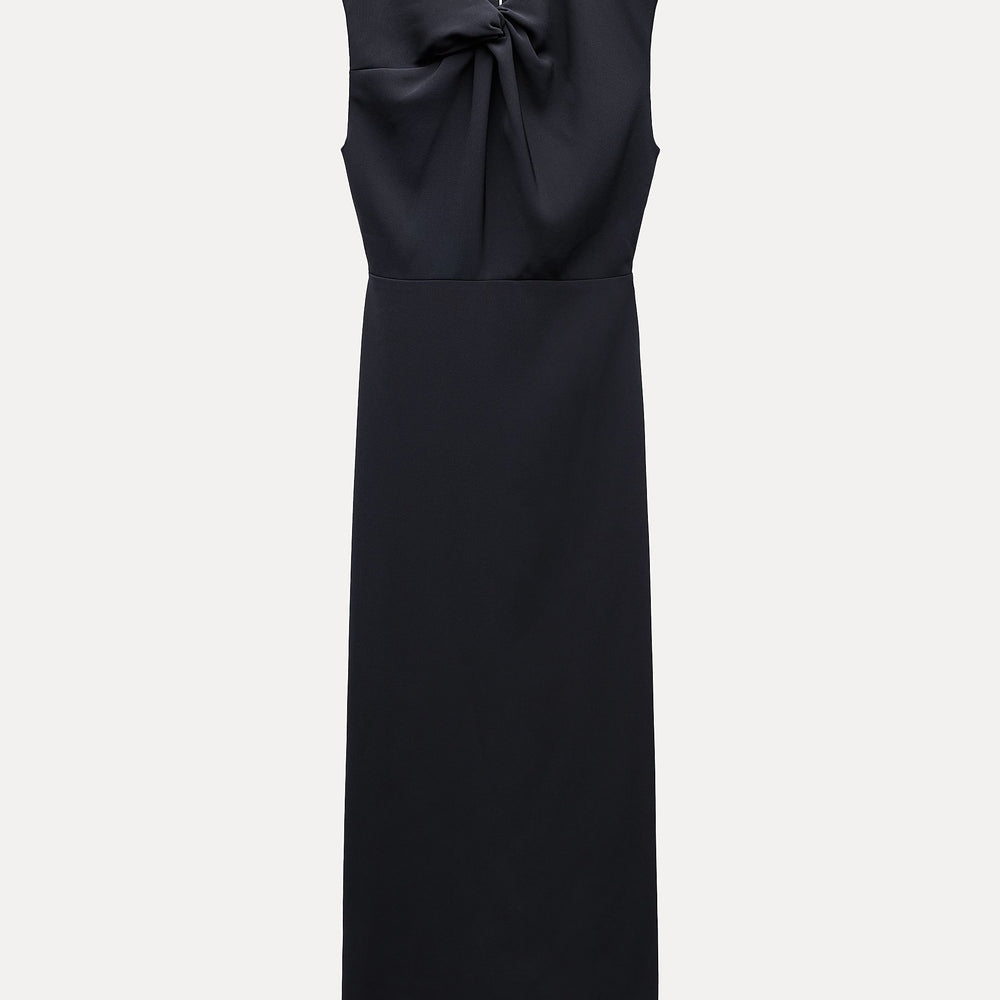 Moudda ZARA - Robe mi-longue décolleté nœud - Tunisie 2