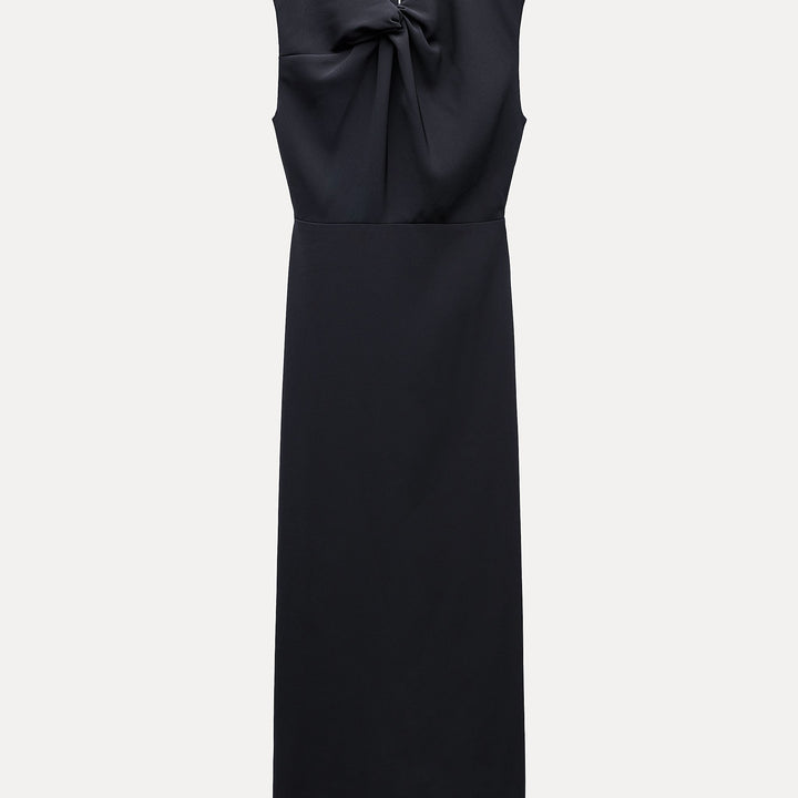 Moudda ZARA - Robe mi-longue décolleté nœud - Tunisie 2