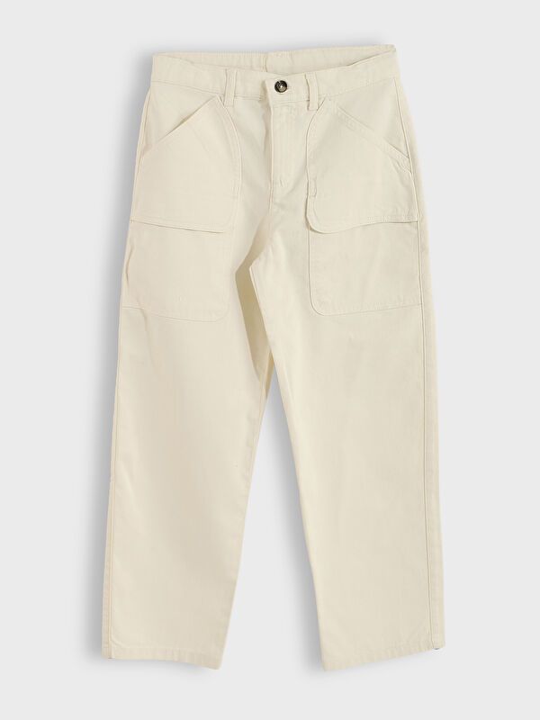 Moudda LC Waikiki - Pantalon tissé Garçon Beige - Tunisie 1