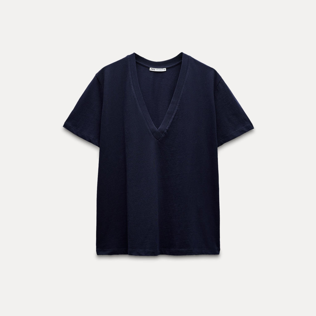 Moudda ZARA - T-shirt coton lavé enzymatique - Tunisie 1