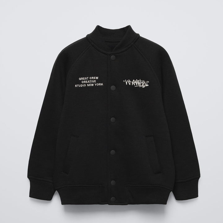 Moudda ZARA - Veste bomber casual texte dos - Tunisie 1