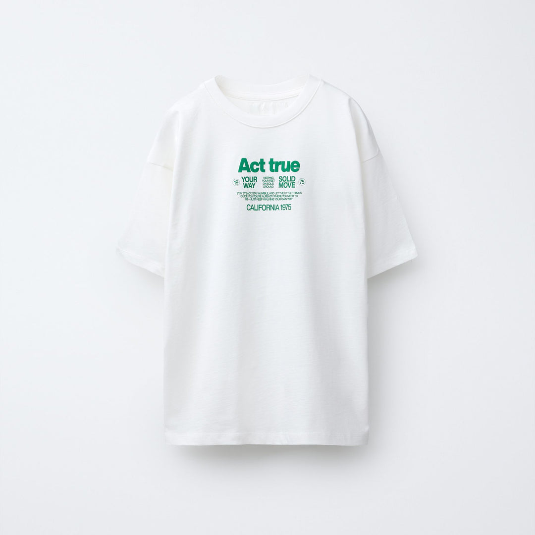 Moudda ZARA - T-Shirt - Imprimé Textes & Vert - Tunisie 1