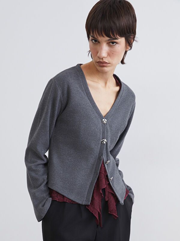 Moudda LC Waikiki - Cardigan mi-saison en tricot - Tunisie 5