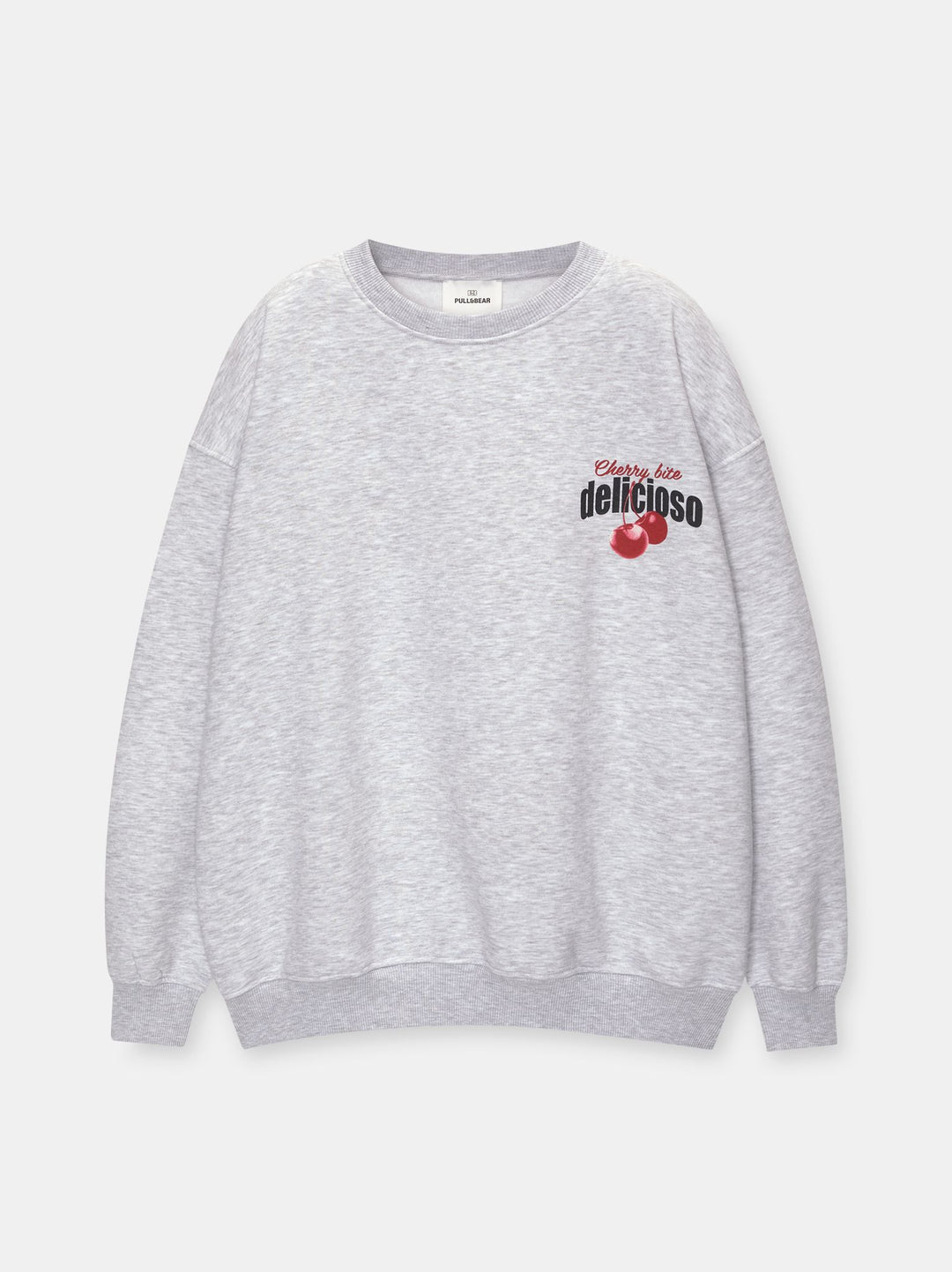 Moudda PULL & BEAR - Sweat Graphique Vigore Cerise - Tunisie 2