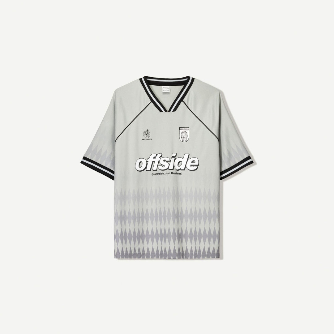 Moudda BERSHKA - T-Shirt Boxy - Mesh Football Offside - Tunisie 1