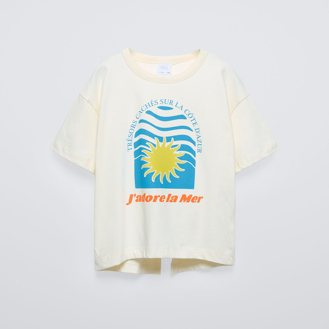Moudda ZARA - T-shirt toscane dos ouvert - Tunisie 1