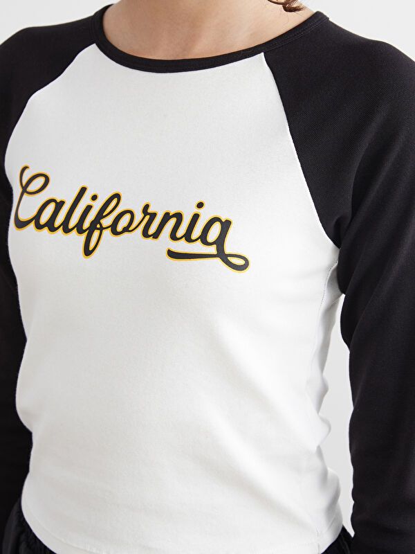 Moudda LC Waikiki - Body en jersey manches longues Femme Ecru - Tunisie 3