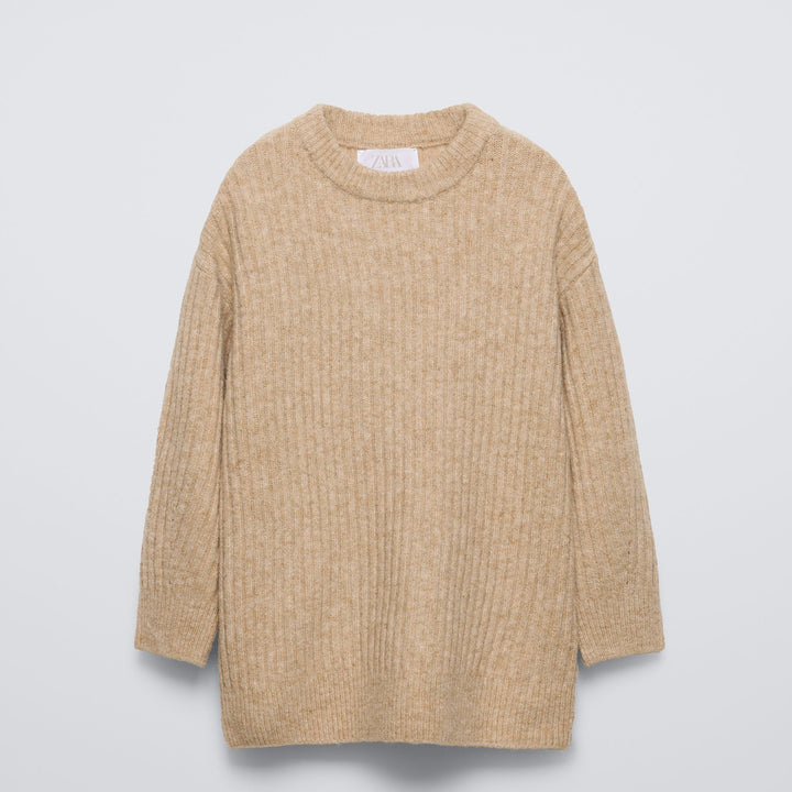 Moudda ZARA - Pull doux côtelé long - Tunisie 2