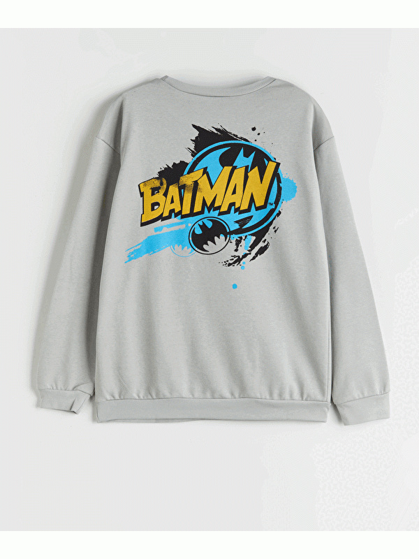 Moudda LC Waikiki - Sweatshirt en jersey sous licence Garçon Gris - Tunisie 1