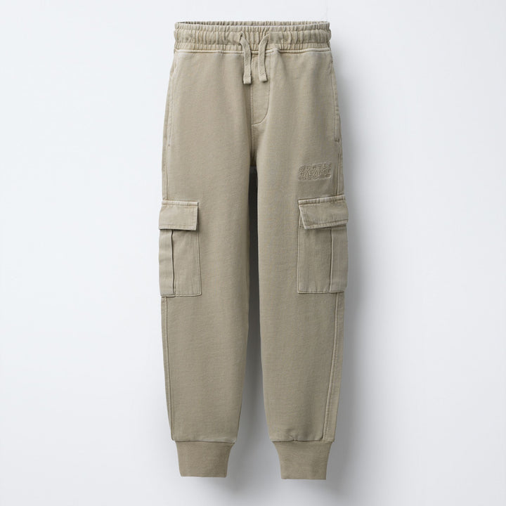 Moudda ZARA - Pantalon Sweat Cargo - Broderie - Tunisie 1
