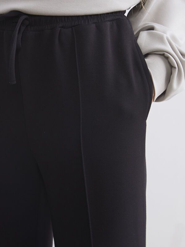 Moudda LC Waikiki - Pantalon en jersey Femme Noir - Tunisie 3