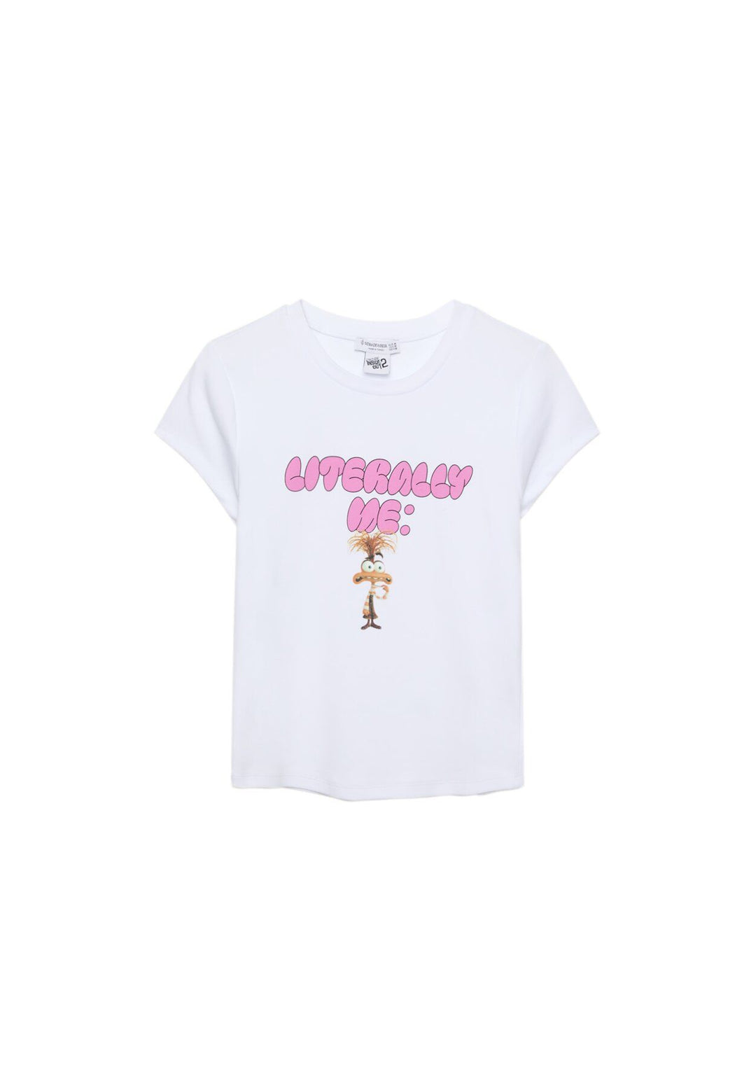 Moudda STRADIVARIUS - T-Shirt Graphique Inside Out 2 - Tunisie 1