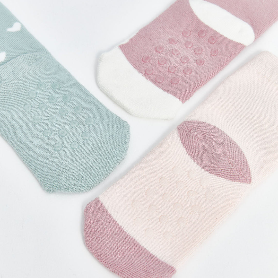 Moudda LC Waikiki - Chaussettes courtes Fille Rose poudre - Tunisie 4